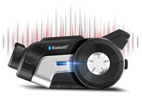 SENA 10C - Bluetooth 4.0 Stereo Headset mit integrierter Kamera für Motorräder - Smart Audio Mix