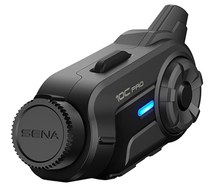 Sena 10C Pro Bluetooth-Kamera und Kommunikations-System fr Motorräder - KONZIPIERT, UM ALLE ABENTEUER FESTZUHALTEN