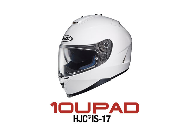 Sena 10Upad Bluetooth Communication Cheekpad System for HJC IS-17 Helmets Sena 10Upad Bluetooth Communication Cheekpad System for HJC IS-17 Helmets