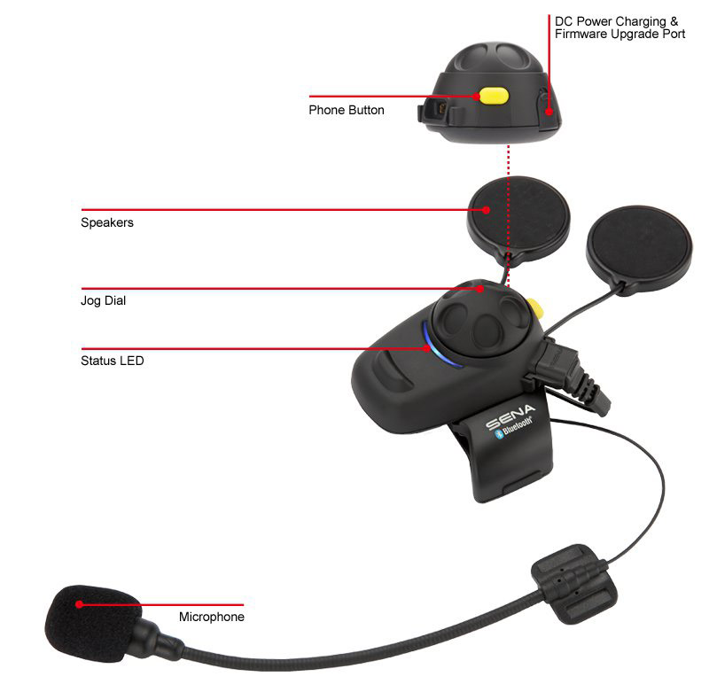 Kit Intercom Bluetooth® SENA SMH5-FM DUO