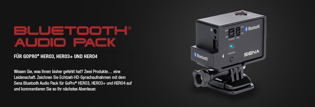 Bluetooth Pack für GoPro Kameras