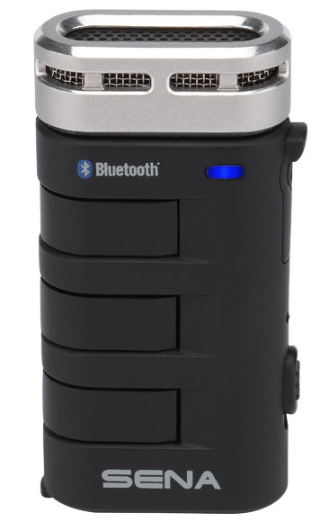 Details of the universal Bluetooth Hi-Fi microphone with interkom and up to 500m.