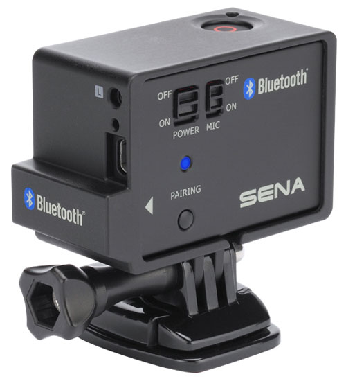 Sena Bluetooth Pack for GoPro® is a specially designed adapter for the GoPro® Hero3