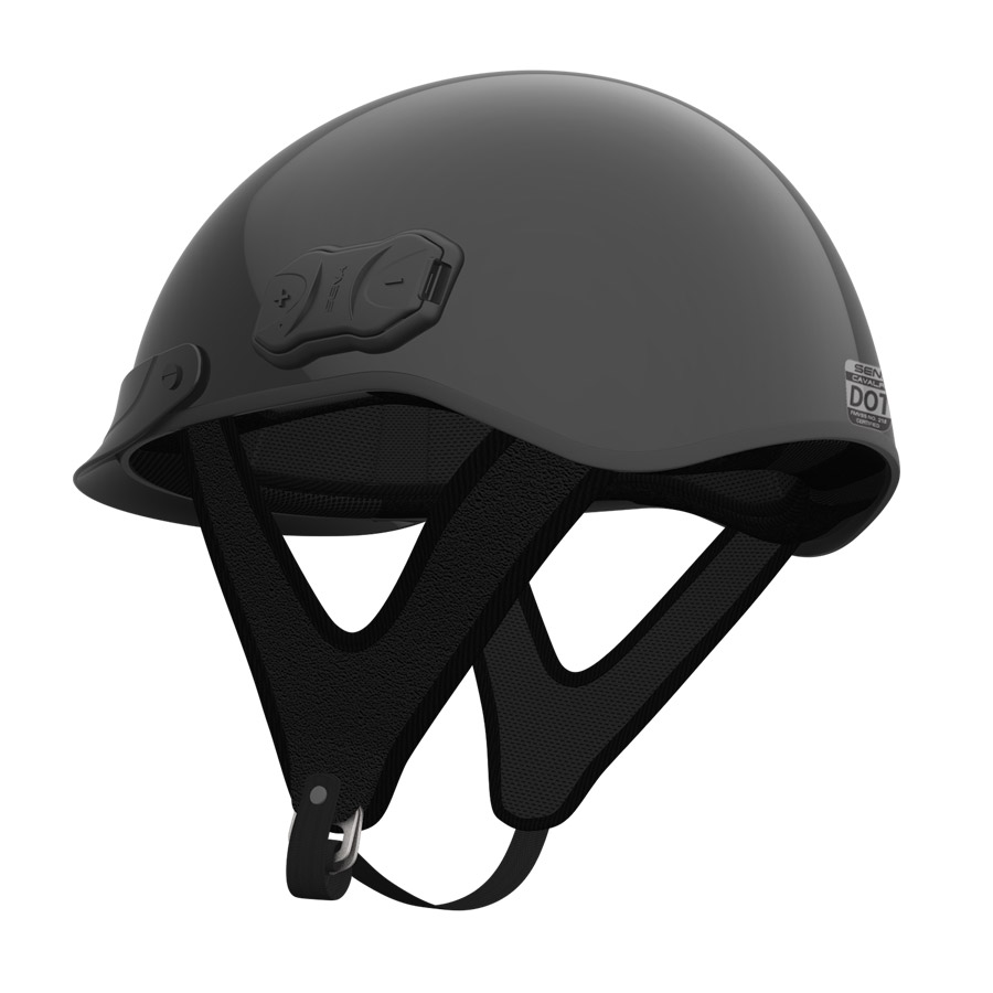 Sena Cavalry ist ein Halbschalenhelm mit eingebautem Bluetooth Headset fr die Nutzung auf dem Fahrrad, beim Pferdesport und andere Aktivitten.