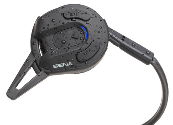 Details of the Sena Expand is a Bluetooth Stereo headset with long-range Bluetooth intercom