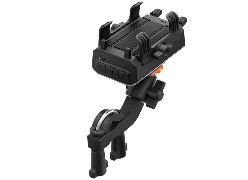 Sena PowerPro Mount - Handlebar mount with integrated portable battery pack - Photo 3