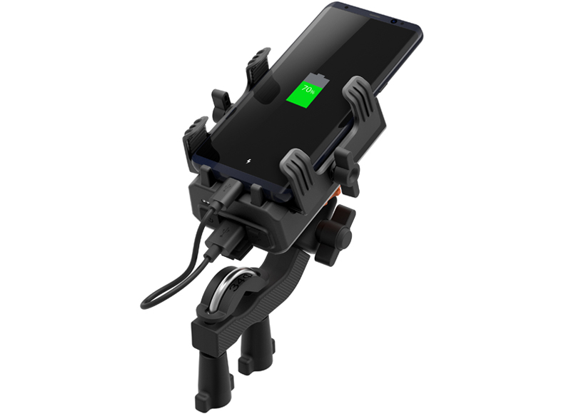 Sena PowerPro Mount - Handlebar mount with integrated portable battery pack - Photo 2