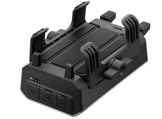 Sena PowerPro Mount - Handlebar mount with integrated portable battery pack