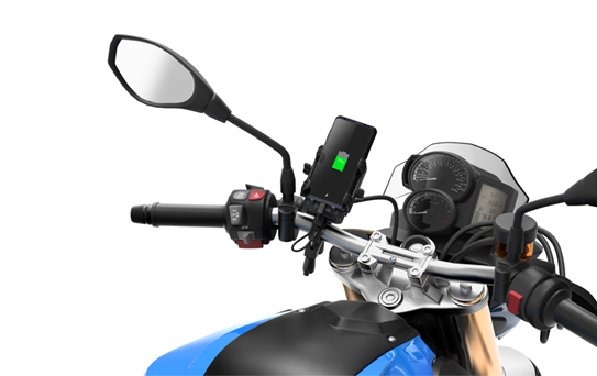 Sena PowerPro Mount - Handlebar mount with integrated portable battery pack