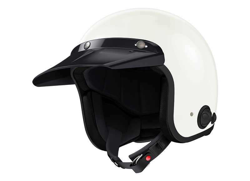 Sena Savage offener Jet-Helm mit integriertem Bluetooth und eingebauten HD-Lautsprechern Foto 10