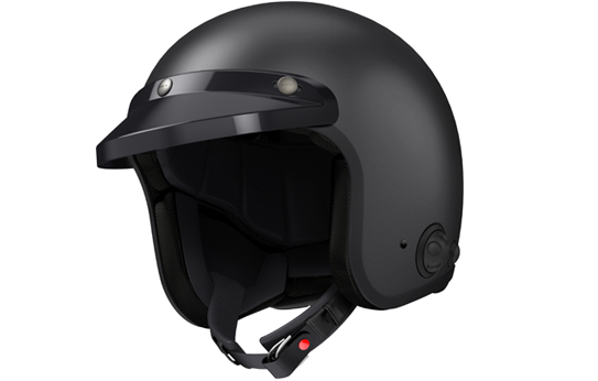 Sena Savage offener Jet-Helm mit integriertem Bluetooth und eingebauten HD-Lautsprechern - Vernetzt fahren mit dem schnittigen Helm, der auf Ihren persönlichen Stil abgestimmt ist