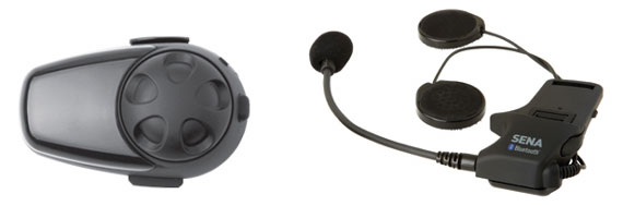 SMH10 Bluetooth Haupteinheit und SMH-A301 Standard Helmhalterung 