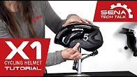 Video Tech Talk: Sena X1 Smart Cycling Helmet Tutorial