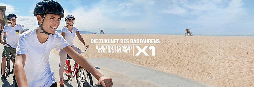 Sena X1 und X1 Pro Fahrradhelm mit integriertem Bluetooth und QHD-Kamera